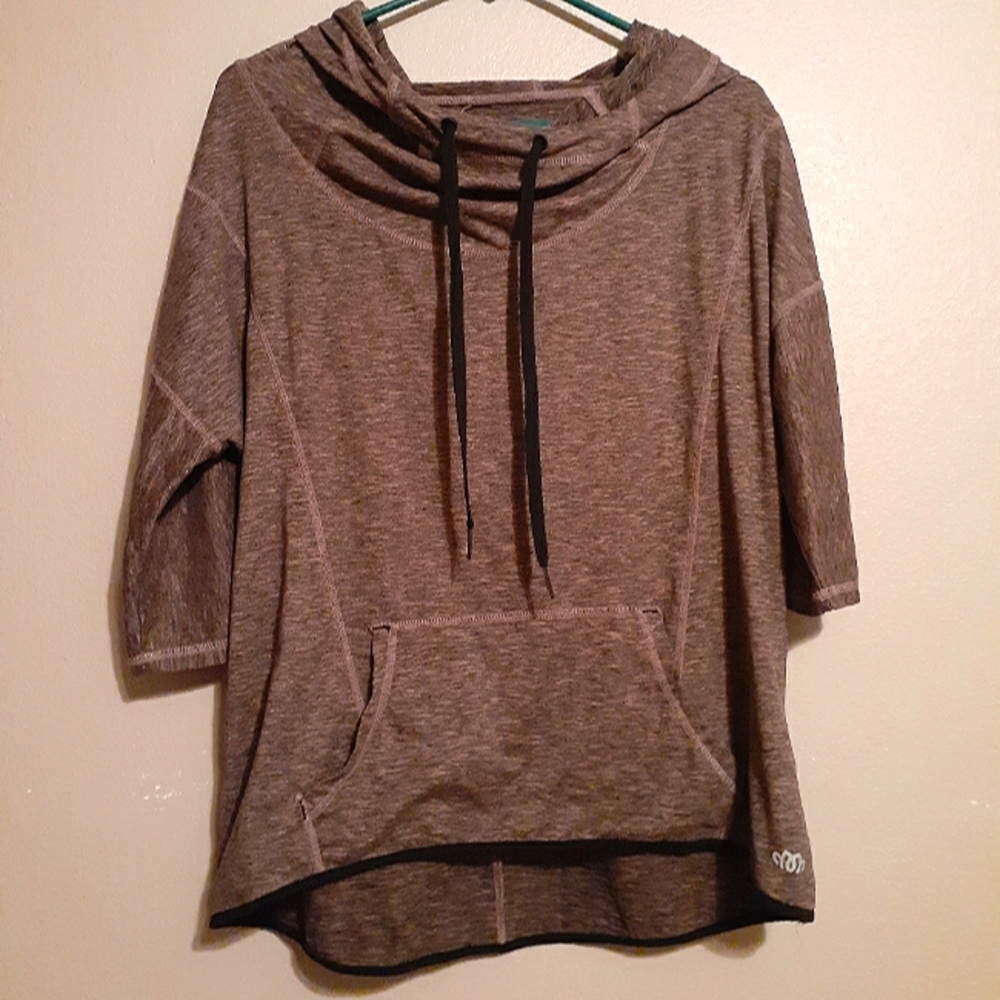 Maurices In Motion Cowl Neck Lightweight Hoodie